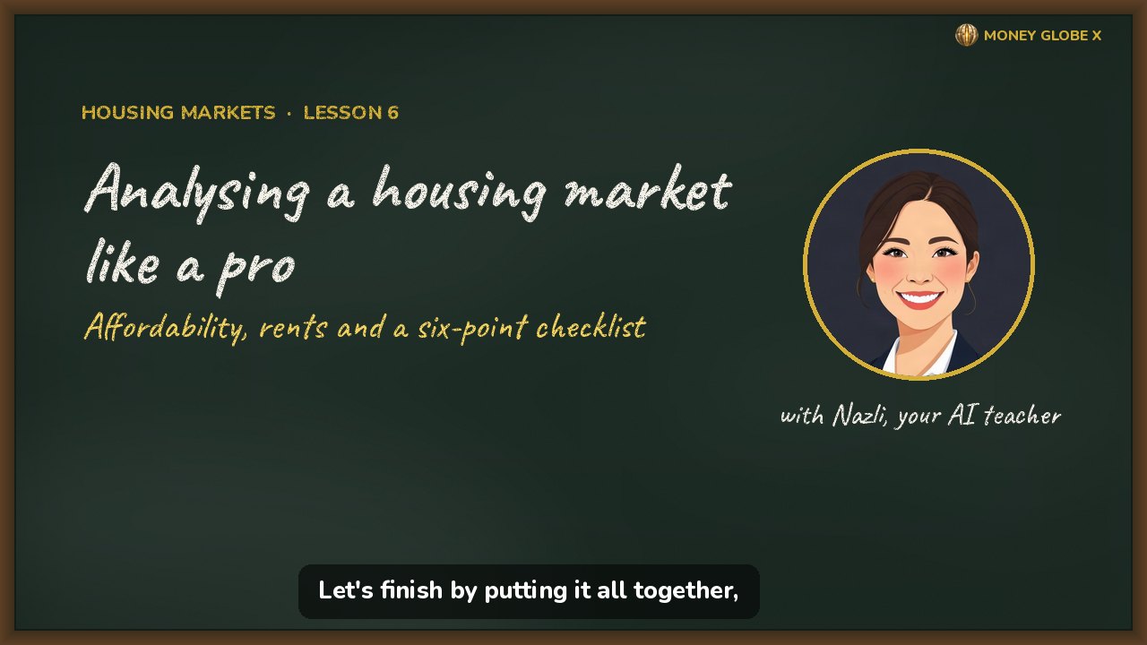 Analysing a housing market like a pro