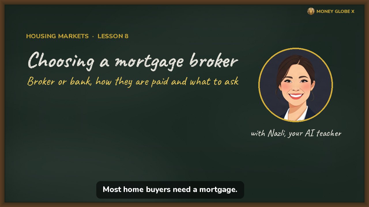 Choosing a mortgage broker