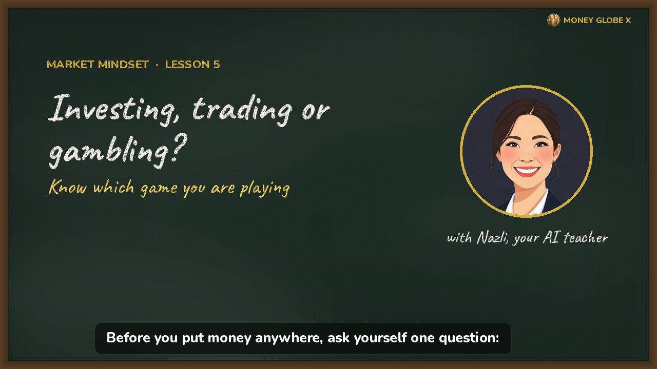 Investing, trading or gambling?