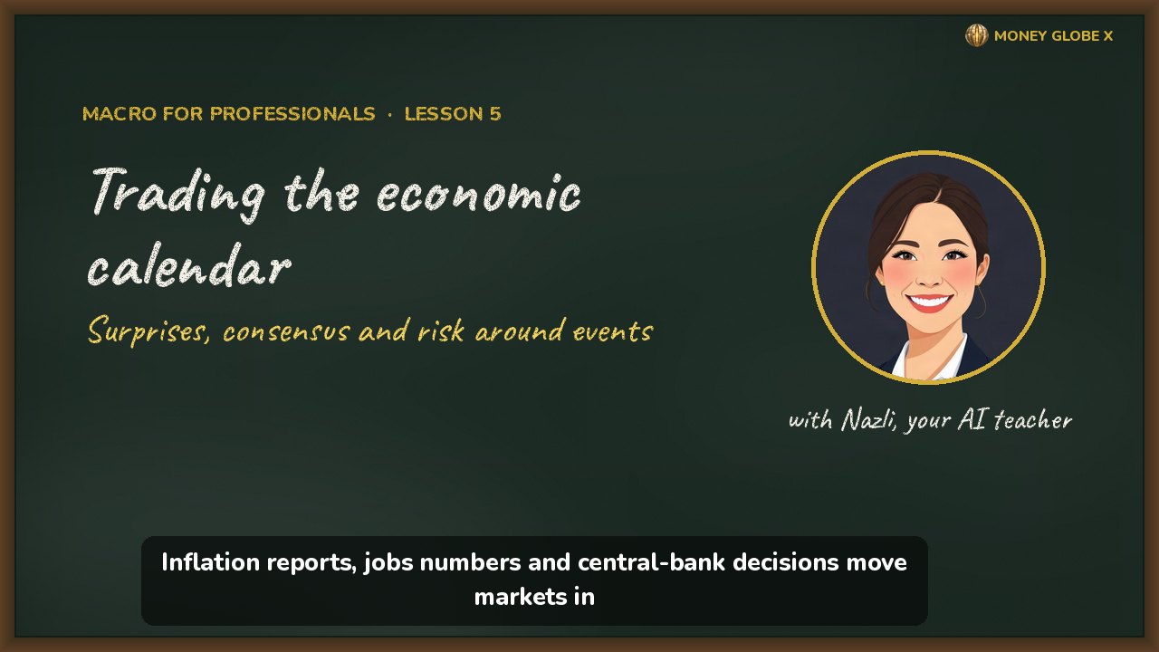 Trading the economic calendar