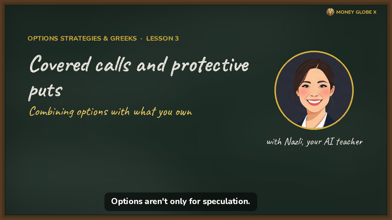 Covered calls and protective puts