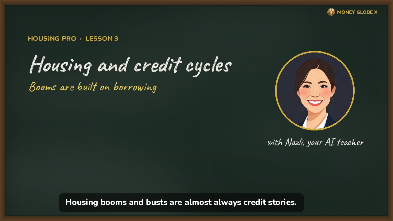 Housing and credit cycles